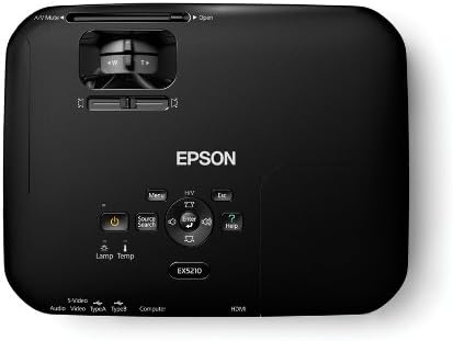 Проектор Epson EX5210 (лаптоп XGA 3LCD, цвят и яркост 2800 лумена, бяла яркост 2800 лумена, HDMI, бърза настройка)