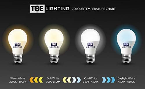 TBE LIGHTING 6 W / 9 инча флуоресцентни Лампи бял 6500K - Луминесцентни лампи F6T5/SW 225 мм/9 инча - CFL Лампи - 2-Контактни основни фитинги G5 - Високоефективни лампи T5 (4 бр.)