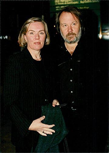 Винтажное снимка Бени Андерссона и съпругата му Мона N246;rklit