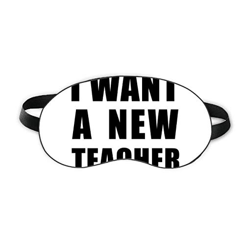 Аз искам Нов Учител, Защитна Маска За сън, Мека Нощна Превръзка На очите, Сивата чанта за Носене