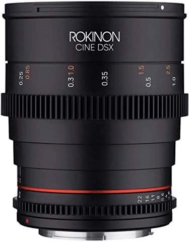 Високоскоростен Широкоъгълен Кинообъектив Rokinon 24mm Т1.5 Cine DSX, за да Fuji X