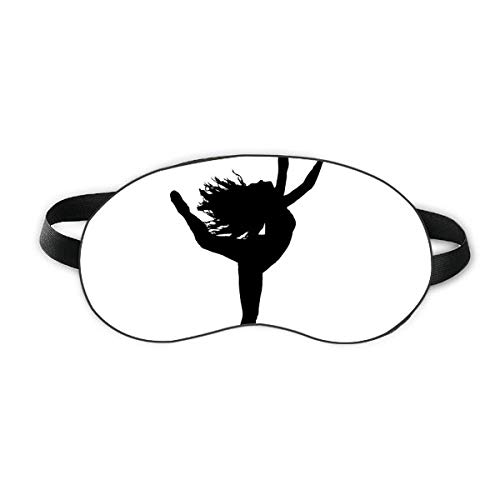 Спортен Танц На Сценичните Изкуства Танцьор Sleep Eye Shield Мека Нощна Превръзка На Очите На Сивата Чанта За Носене
