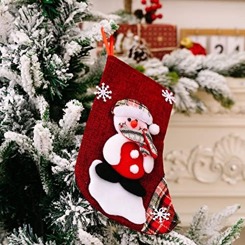 Коледна украса XIOS, Дълги Чорапи, Чорапи с шоколадови бонбони, Коледни Украси за Дома За празник, Украса за Коледно парти, на части,