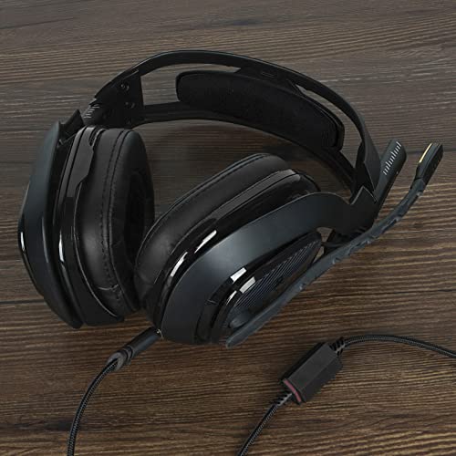 Слот аудио кабел GEEKRIA, Съвместим с кабел за гейминг слушалки Astro A40 tr, A40, A30, A10 Gen 2, A10, Аксесоари Сменен стереокабелем
