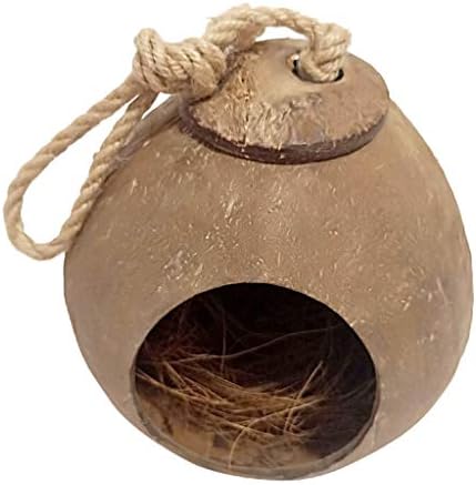 РАЗЗУМ Голяма Птичья Клетка Натурална Кора от кокосов орех Птица Външно Озеленяване Украшение bird ' s Nest 5 Стилове, Можете да