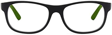 HyperX Spectre Scout - Слот очила, очила за деца, Блокиране на синя светлина, Защита от ултравиолетови лъчи, Кристално Чисти Лещи, Рамки TR-90, Калъф от микрофибър, Квадратни рам?