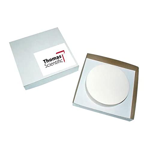 Висококачествена филтърна хартия Thomas CFP2-055 от целулоза, 8 микрона, Средно-бавно оборота, клас CFP2, диаметър 5,5 см (опаковка