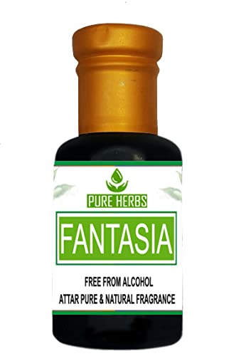 Аромат на Pure Herbs FANTASIA ATTAR Без Алкохол За мъже, Подходящ за специални случаи, партита и ежедневна употреба 25 мл