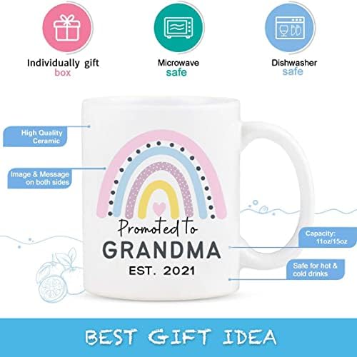 Персонализиран Подарък на Баба, с Преливащи се цветове Подаръци, Подарък Нов баба и Дядо, на Откриването на Новия дете, Подаръци за бременни, съобщението за раждане