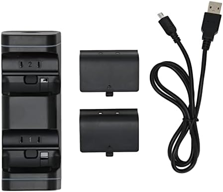 Зарядно устройство за контролера на Xbox Series X S, Двойно зарядно устройство ще захранване на зарядно устройство с 2 Акумулаторни