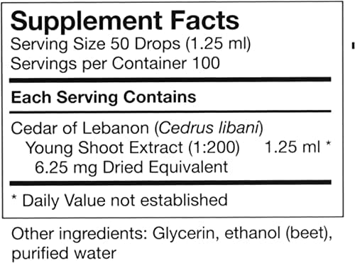 UNDA Gemmo Therapy Cedrus Libani | Екстракт от младите филизи на Ливанского кедър | 4,2 ет. унция.