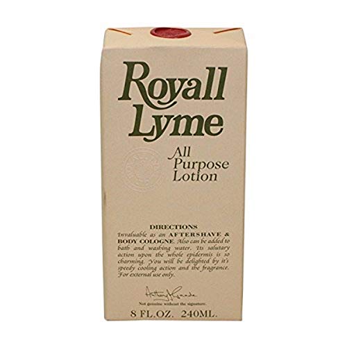 Лосион-одеколон за след бръснене Royall Lyme за мъже, 8-унция.