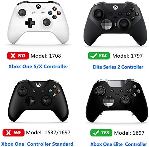 Резервни части за контролер Elite, Аксесоари за Xbox One Elite Series 2, Комплект Elite Series 2, 4 Метални остриета и 2 D-Образни