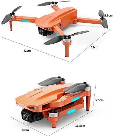 Дрон ZOTTEL 4K HD камера, Детски безпилотен самолет с дистанционно управление от приложението, Сгъваема Квадрокоптер за Начинаещи