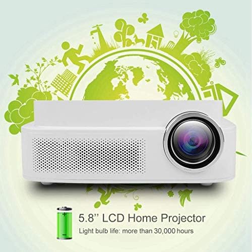 Мини проектор CLGZS, Преносим Проектор за Домашно кино 1080P Full Home Cinema Projector