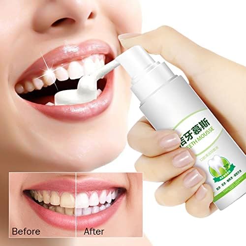 Избелваща паста за зъби Почиства петна по зъбите и премахва лош дъх в устата, Освежава дъха и избелва зъбите 60 мл CkS645