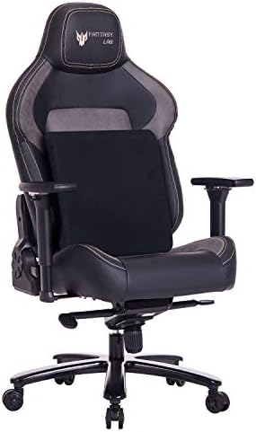 Големите и най-Високата Игра стол VON RACER 440lb Gamer Chair с Гелевой Пяна Студена Лечение, Лумбална Голям и Висок Офис стол с