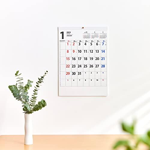 NK449 Нов Японски Календар, 2023, Стенен монтаж, Безплатен Календар с График За водене на Бележки