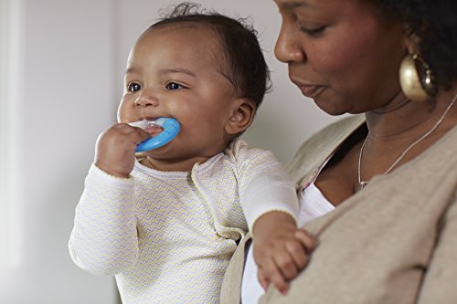 Детски прорезыватель MAM 2 в 1 Bite & Brush, Облекчава Симптомите на никнене на млечни зъби при деца на възраст над 3 месеца, Стимулира