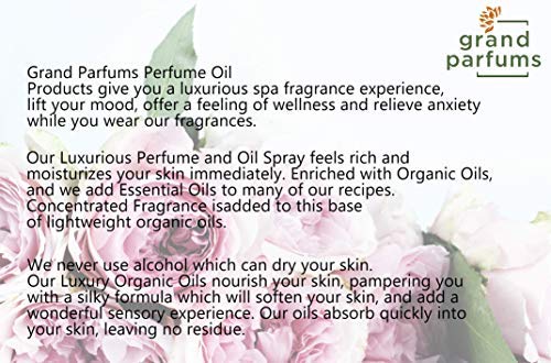 Парфюм спрей Grand Parfums PEACH BELLINI На Ароматическом масло | 2 Грама, Смесени с органични и Етерични масла | Не съдържа алкохол